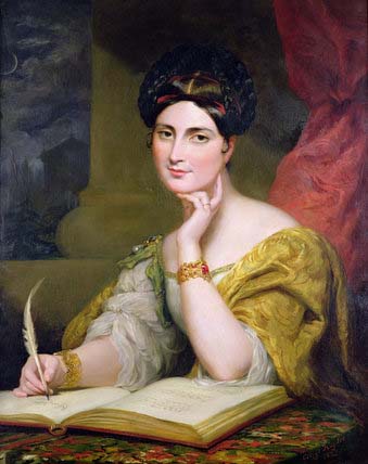 George Hayter The Hon. Mrs. Caroline Norton, society beauty and author, 1832